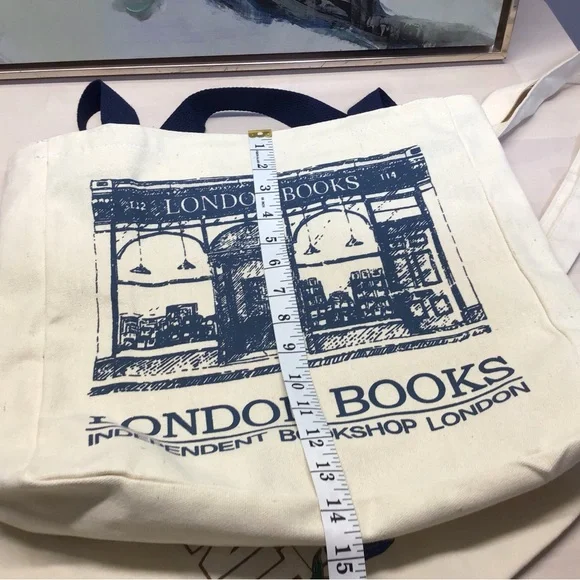 Amsterdam and London Books Tote Bag Set NWOT - Picture 5 of 13